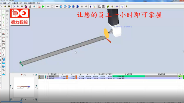 鋁型材加工中心的編程小技巧